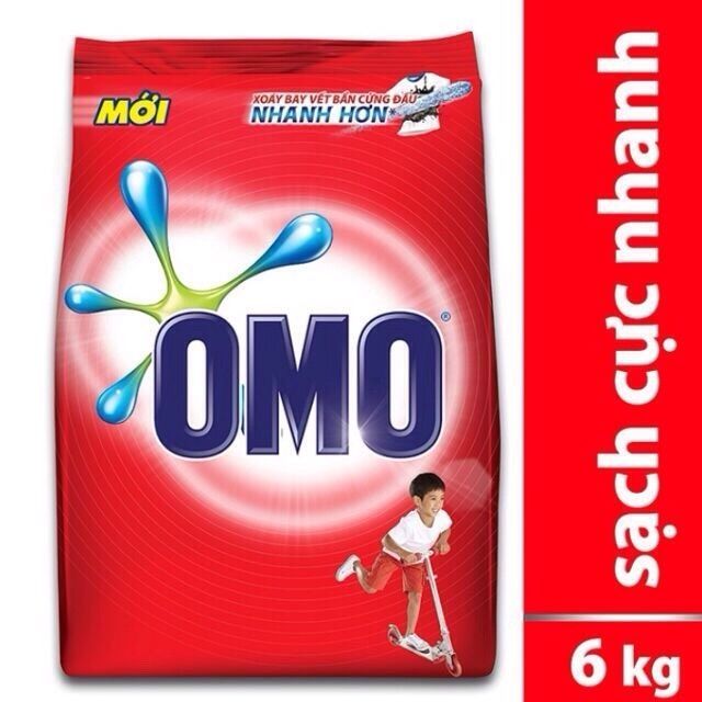 Bột Giặt Omo Túi 6 kg