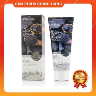 Sữa rửa mặt ngưa mụn sáng da 3W clinic Than hoạt tính