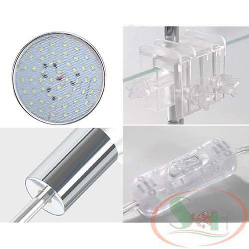 Đèn Led Đĩa Kẹp Thành Hồ Xinma Aquarium Lamp 40w