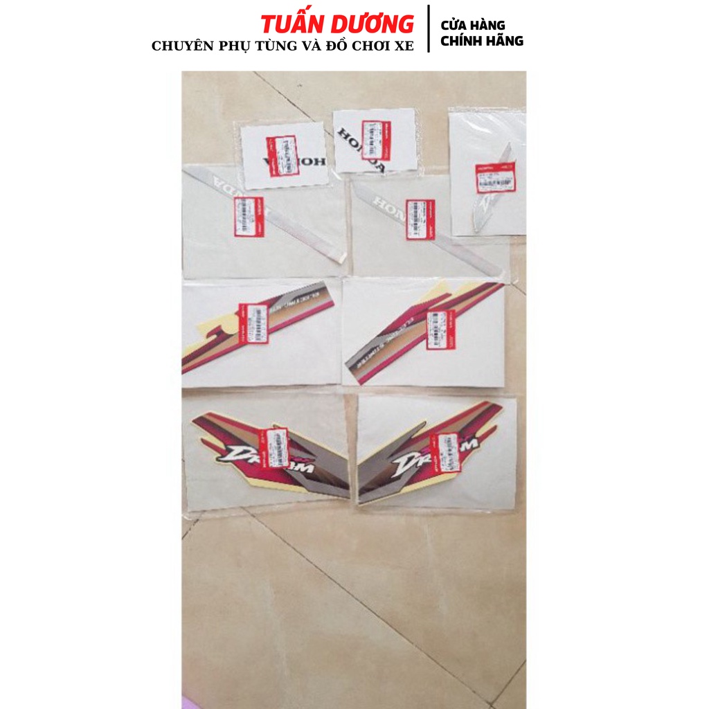 Bộ tem Dream Việt xịn hàng chuẩn đẹp đủ loại, Tem hàng đẹp lắp được cả dream thái và dream việt các đời