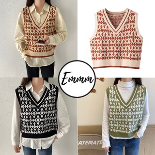 Áo gile len thổ cẩm, hàng Qảng Châu, Freesize