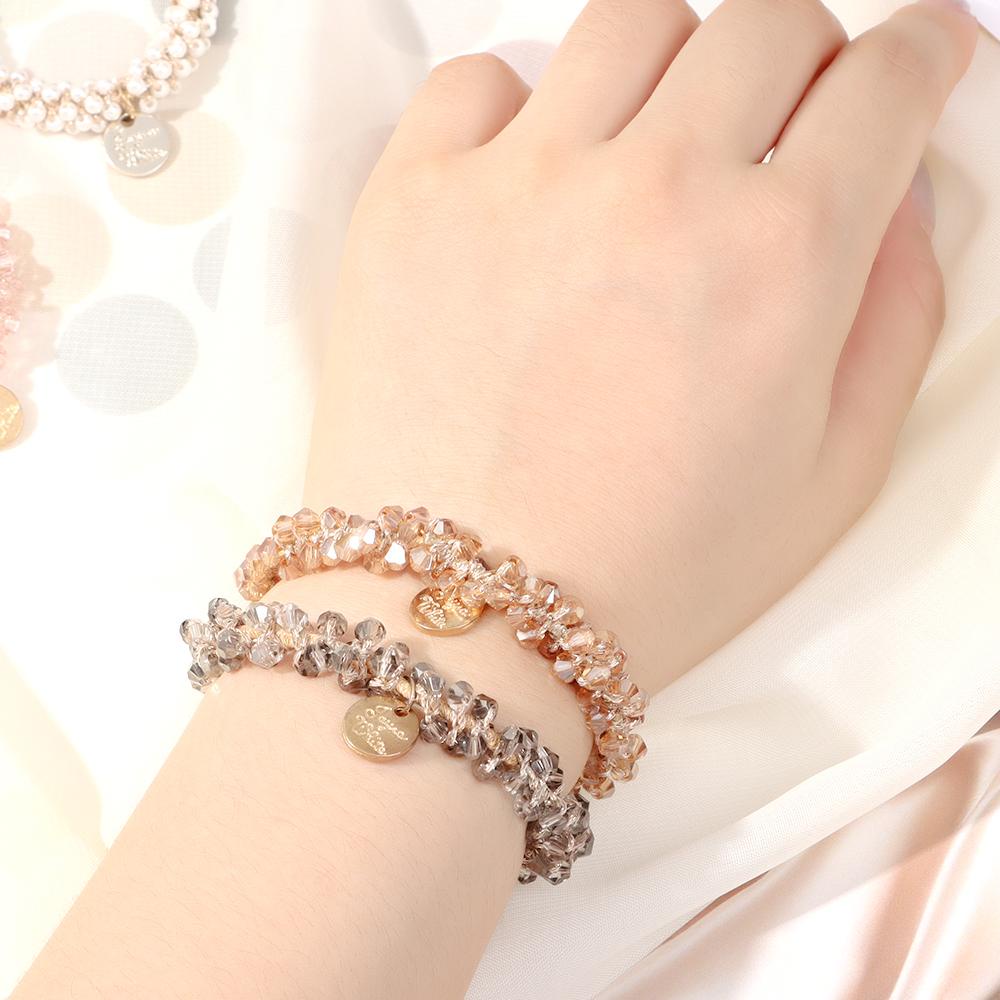 Dây Cột Tóc Thời Trang SUSANS|Dây Cột Tóc Đuôi Ngựa Đính Hạt Ngọc Trai