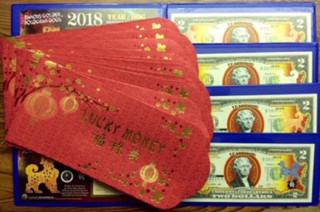 Tiền 2 đô mạ vàng ( mừng tuổi, biếu, tặng) | BigBuy360 - bigbuy360.vn