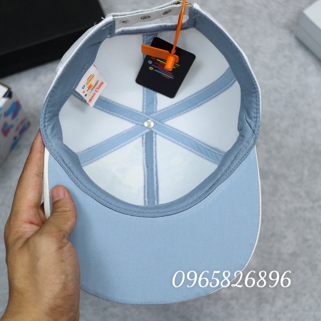 Mũ snapback chính hãng Nón Cam Fullbox 100%❤️𝙁𝙍𝙀𝙀𝙎𝙃𝙄𝙋❤️ phong cách hiphop vải thêu hoạ tiết ánh kim