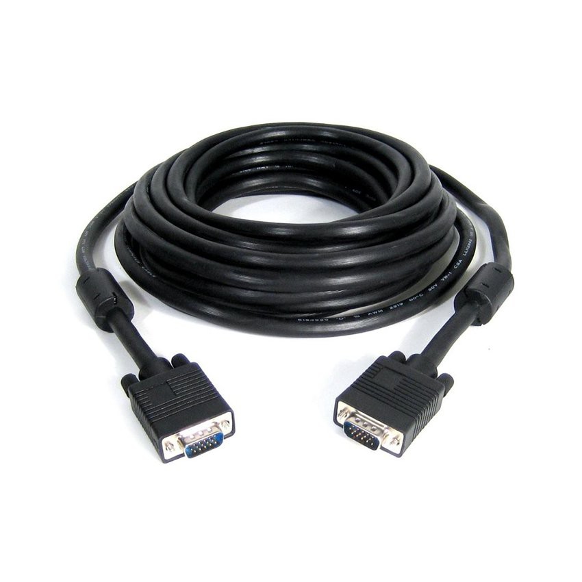 Dây vga 1.5m đen CHỐNG NHIỄU hàng chuẩn