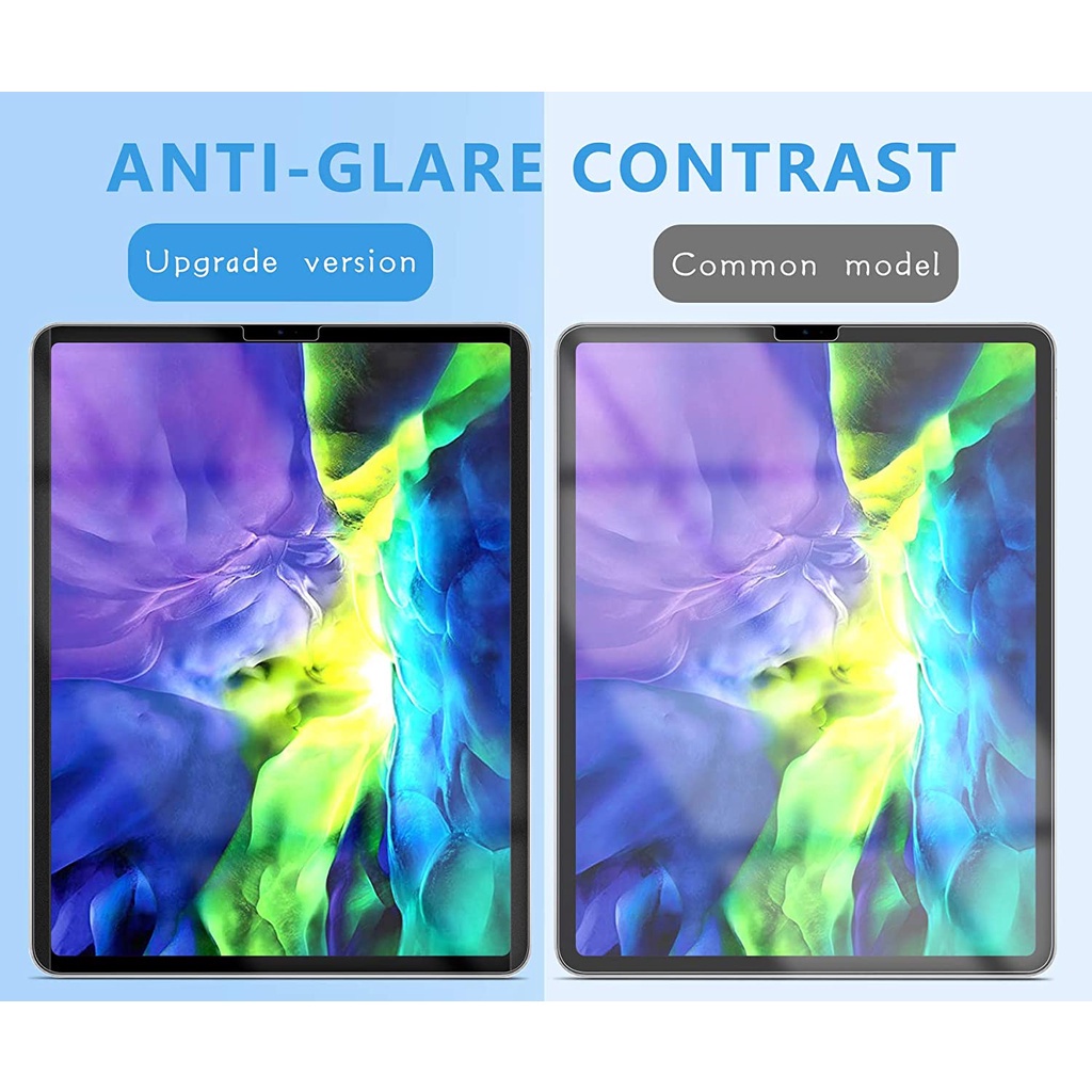 2 trong 1 từ tính có thể tháo rời & tái sử dụng như phim bảo vệ màn hình bằng giấy cho samsung tab s6 lite p610 p615 s7 t870 s9 fe s7 plus t970 a7 t500 2020 bảo vệ màn hình kính paperfeel