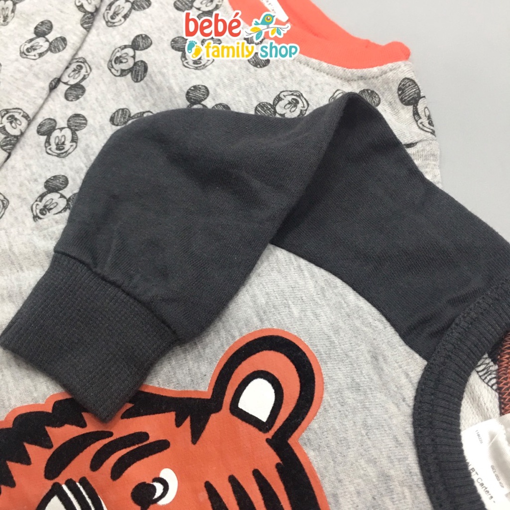 [Size 5T] Áo thun bé trai tay dài Carters/ áo thun bé trai dài tay thun cotton xuất dư - ATD - bebefamilyshop