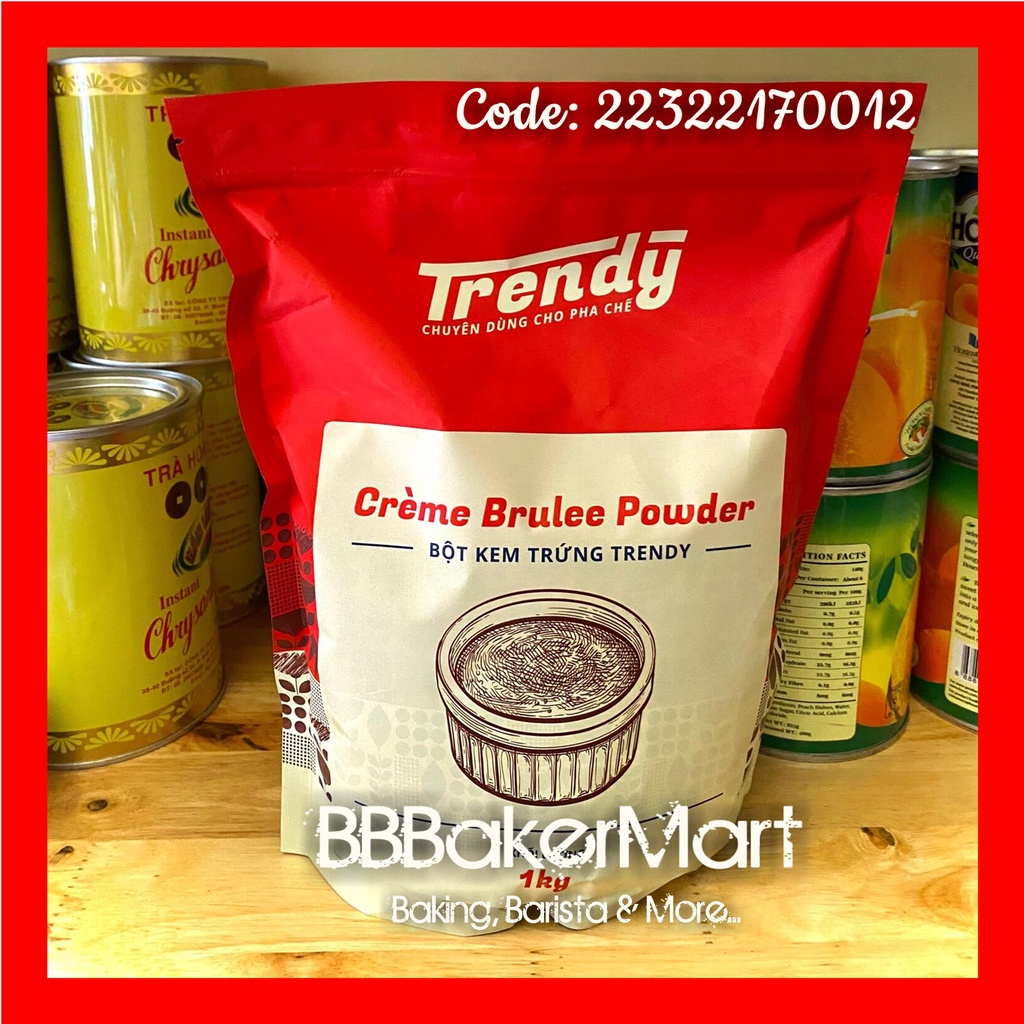 Bột kem trứng TRENDY - 1kg