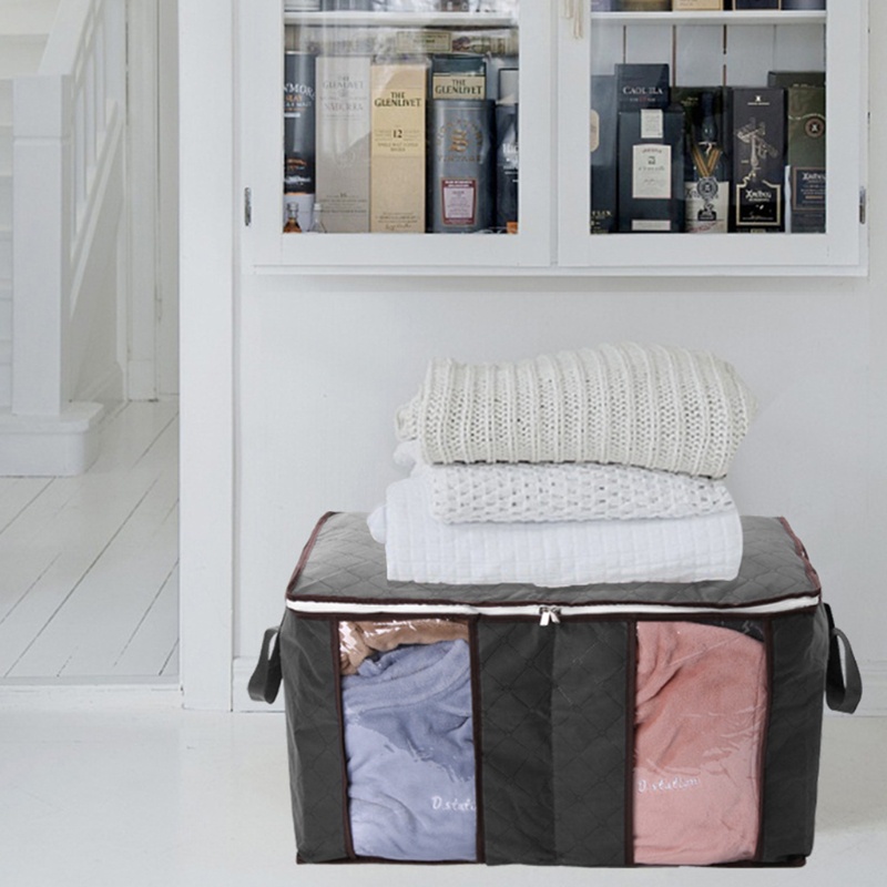 Túi Đựng Chăn Mền Có Tay Cầm Tiện Dụng Cho Gia Đình