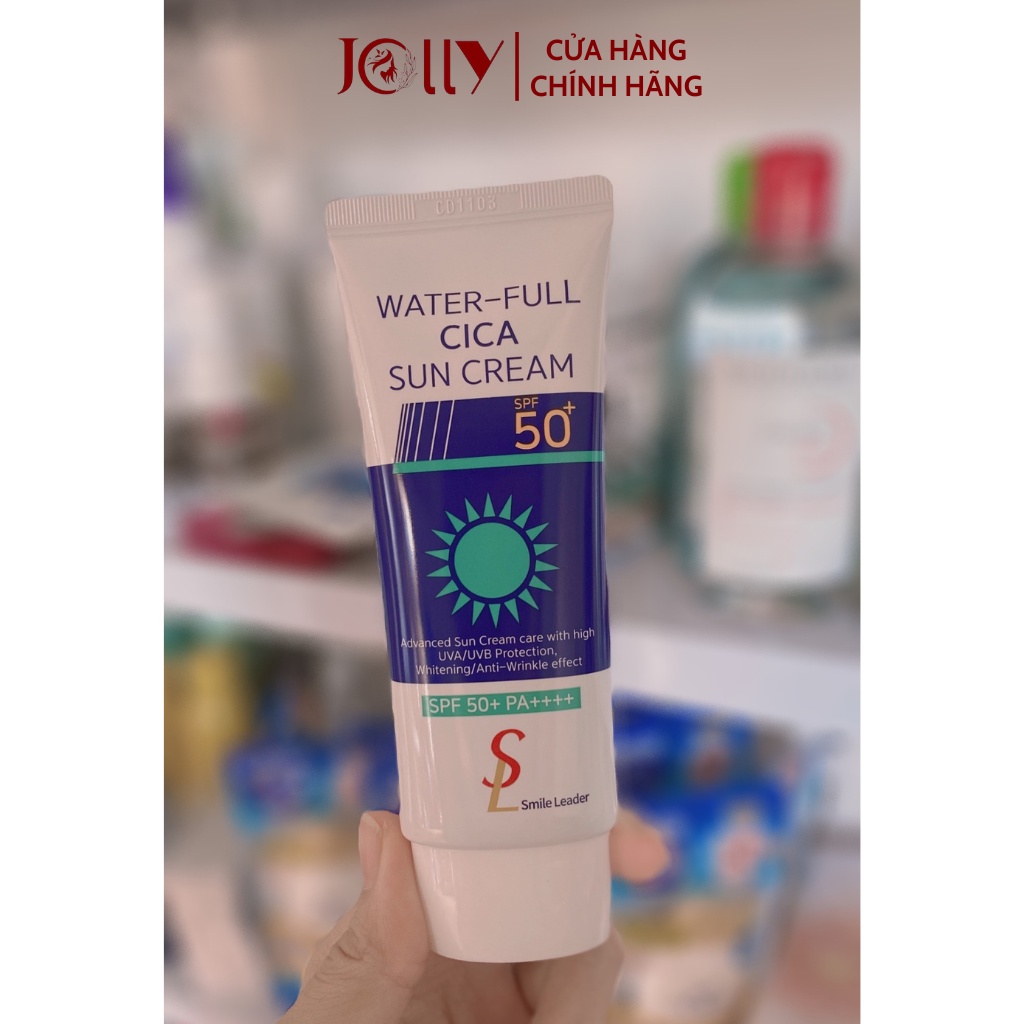 Kem Chống Nắng Nâng Tone Smile Leader Sun Cream SPF 50+ PA++++ 60ml
