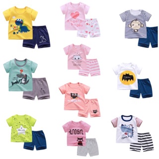 [Link 2] BỘ ĐỒ COTTON XUẤT HÀN CHO BÉ TRAI/ BÉ GÁI TỪ 6 - 30 KG (đủ size + mẫu)