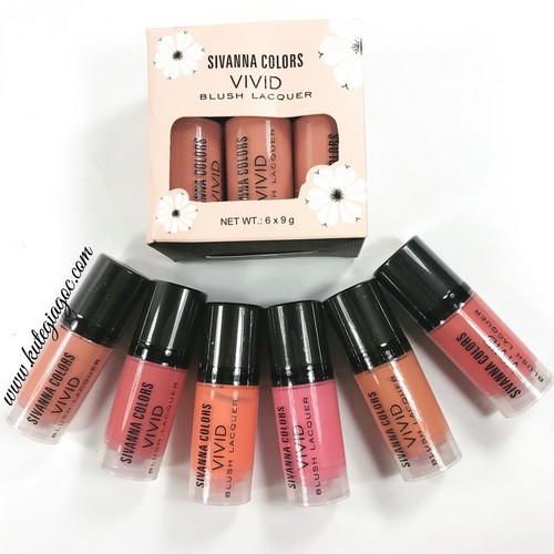 MÁ HỒNG DẠNG KEM SIVANNA VIVID HF318