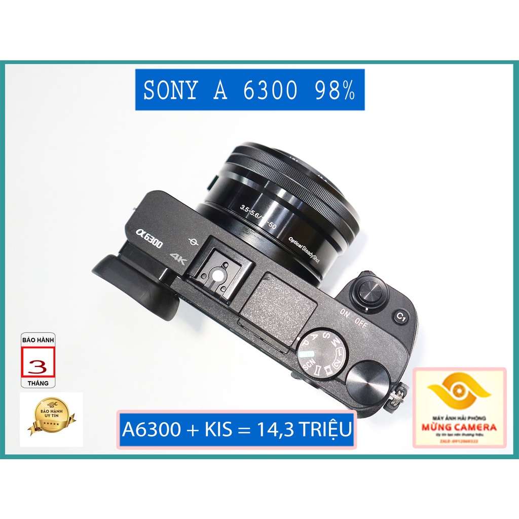 Máy ảnh Sony Alpha A6300 Kit - Fullbox