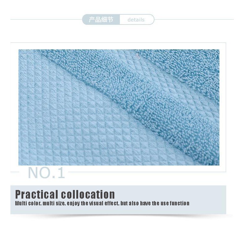 Hello, it is the towel material 40 strands combed cotton towel, the face towel is thick and not wool