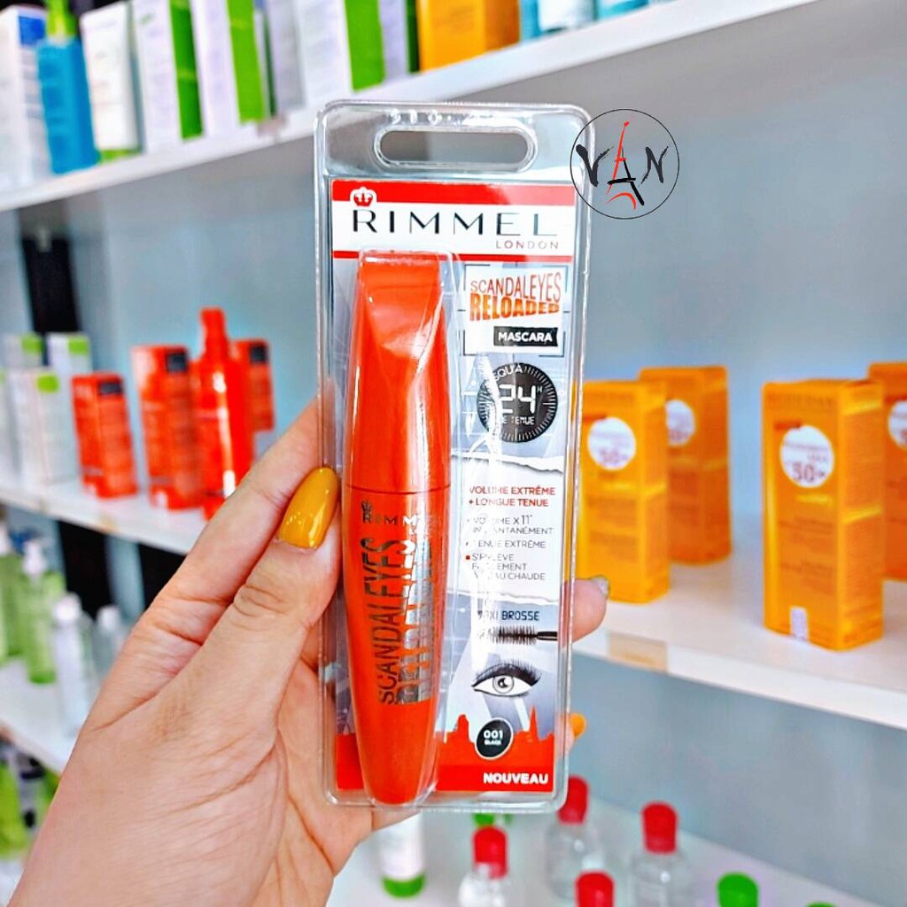 [ Rimmel london ]  Mascara rimmel london làm dày và dài mi đến 24h - Hàng có vỉ | BigBuy360 - bigbuy360.vn