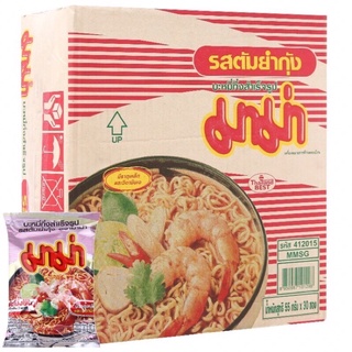 Thùng 30 gói mì mama siam tôm tomyum