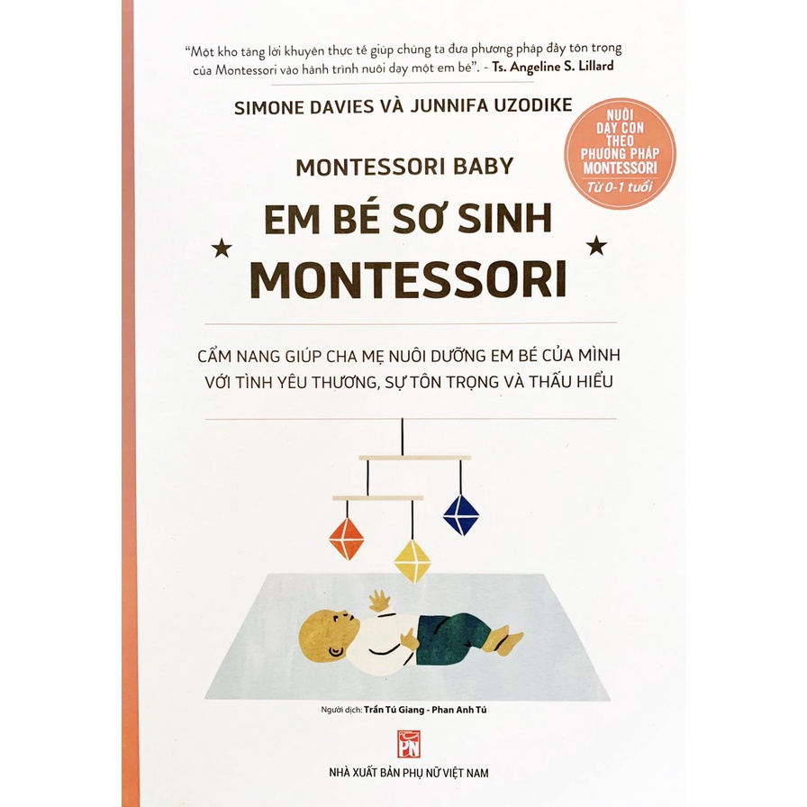 Sách - Em Bé Sơ Sinh Montessori - Davies, Uzodike