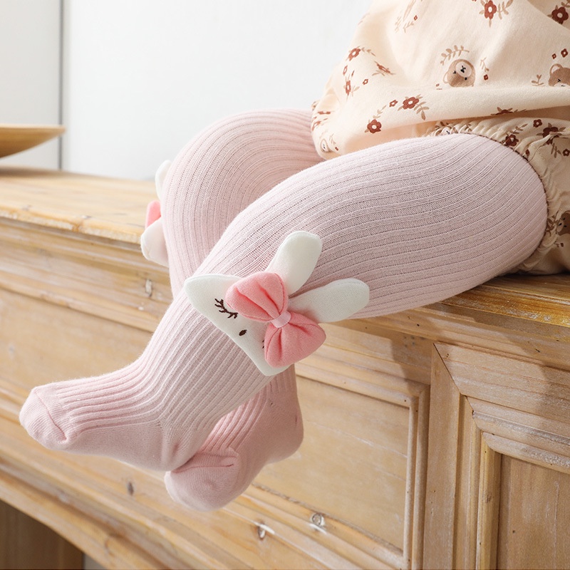 Quần tất liền bàn dành cho bé gái 0-24m