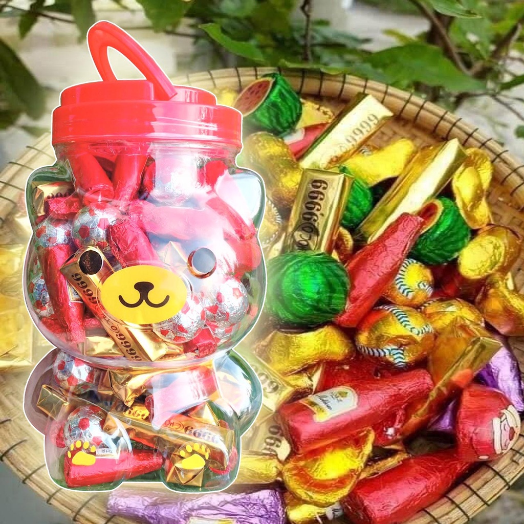 Hủ Gấu 700g Kẹo Socola Mix Vị (NCFOOD)