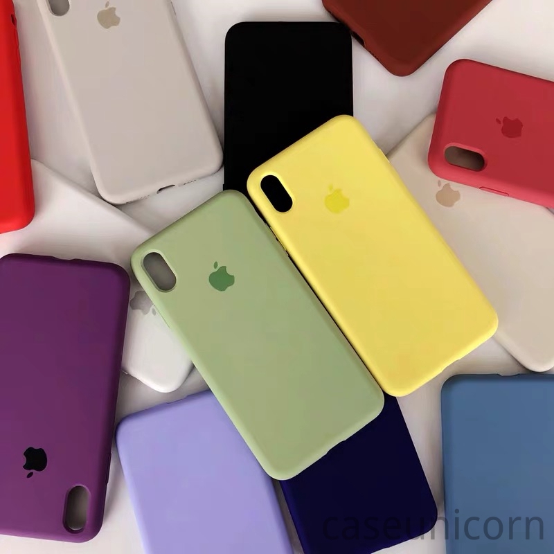 Ốp điện thoại silicon dẻo màu kẹo chính hãng cho iPhone 6s 6 7 8 Plus X XR XSMAX | BigBuy360 - bigbuy360.vn