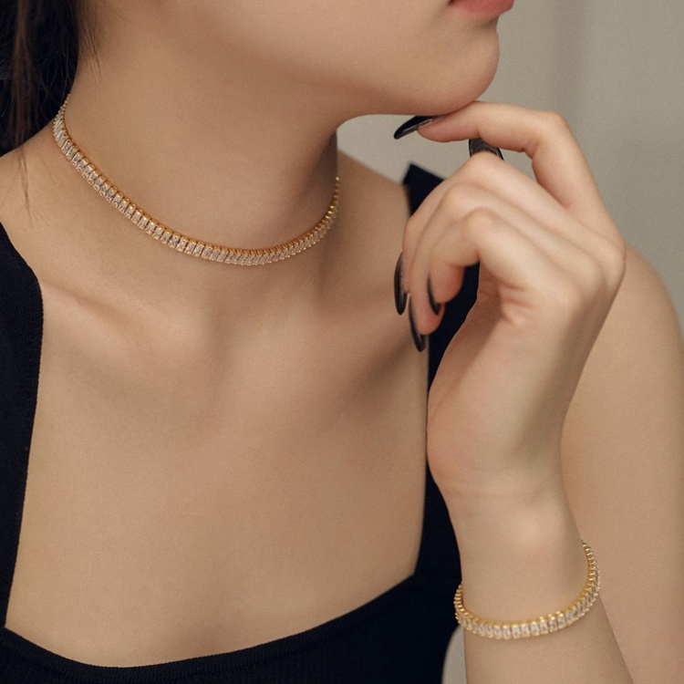 Chocker dây chuyền thời trang nữ lấp lánh cực xinh - DC130