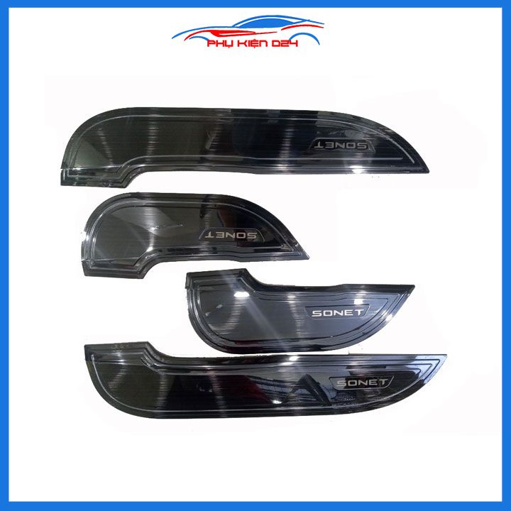 Bộ ốp tapli Sonet 2021-2022-2023 vân titan chống xước va đập khi mở cửa và làm đẹp xe