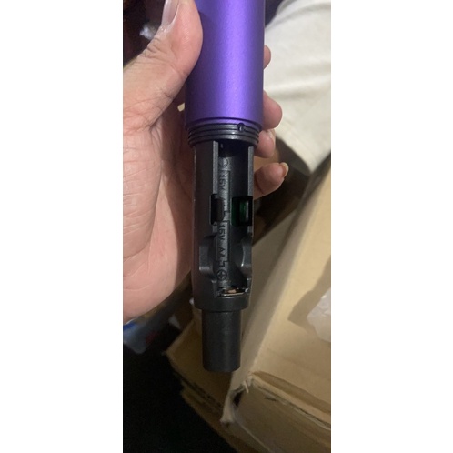 Bộ 02 Micro loa kéo Sóng UHF Set tần số thân kim loại tím cực hay