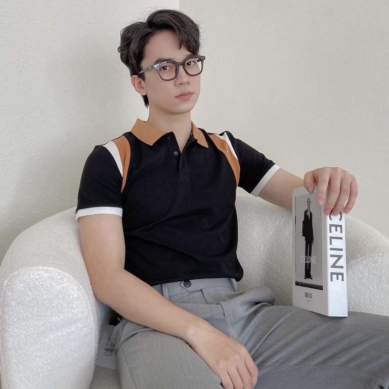 Áo Polo Nam DNStore cổ bẻ | Áo thun cotton cá sấu cao cấp, thấm hút mồ hôi