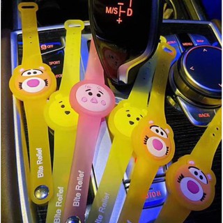 Vòng đeo tay chống muỗi silicone phát sáng