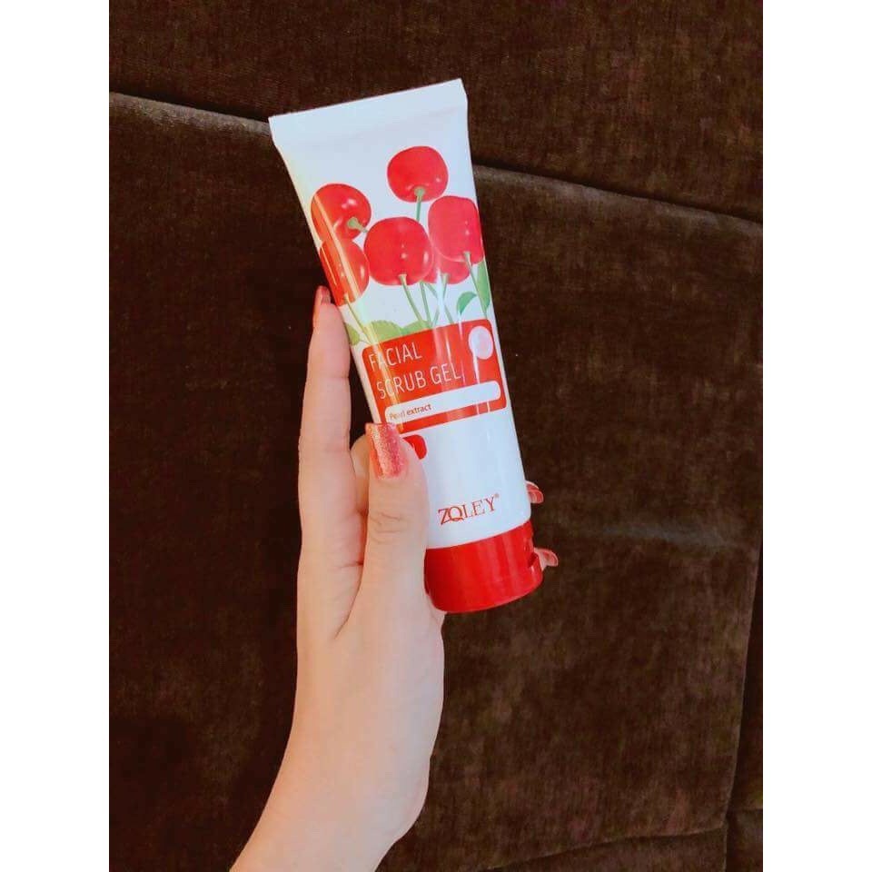 [sale khô máu Tẩy tế bào chết da mặt Cherry Zoley 80ml | BigBuy360 - bigbuy360.vn