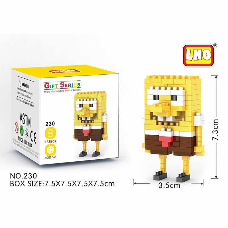 Bộ Đồ Chơi Lắp Ráp Lego Nhân Vật Hoạt Hình SpongeBob