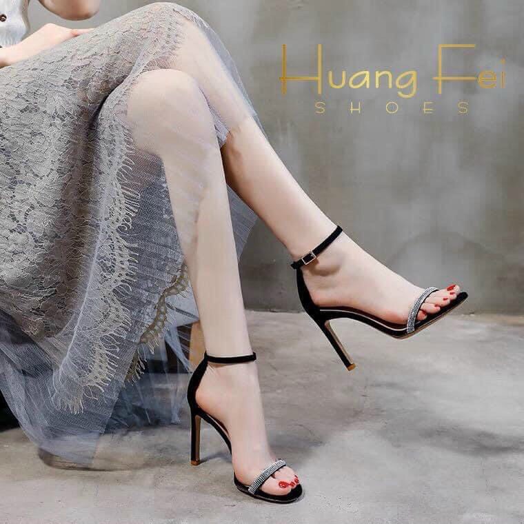 Giày sandal đế xuồng bánh mì 4p quai nhún 2 quai