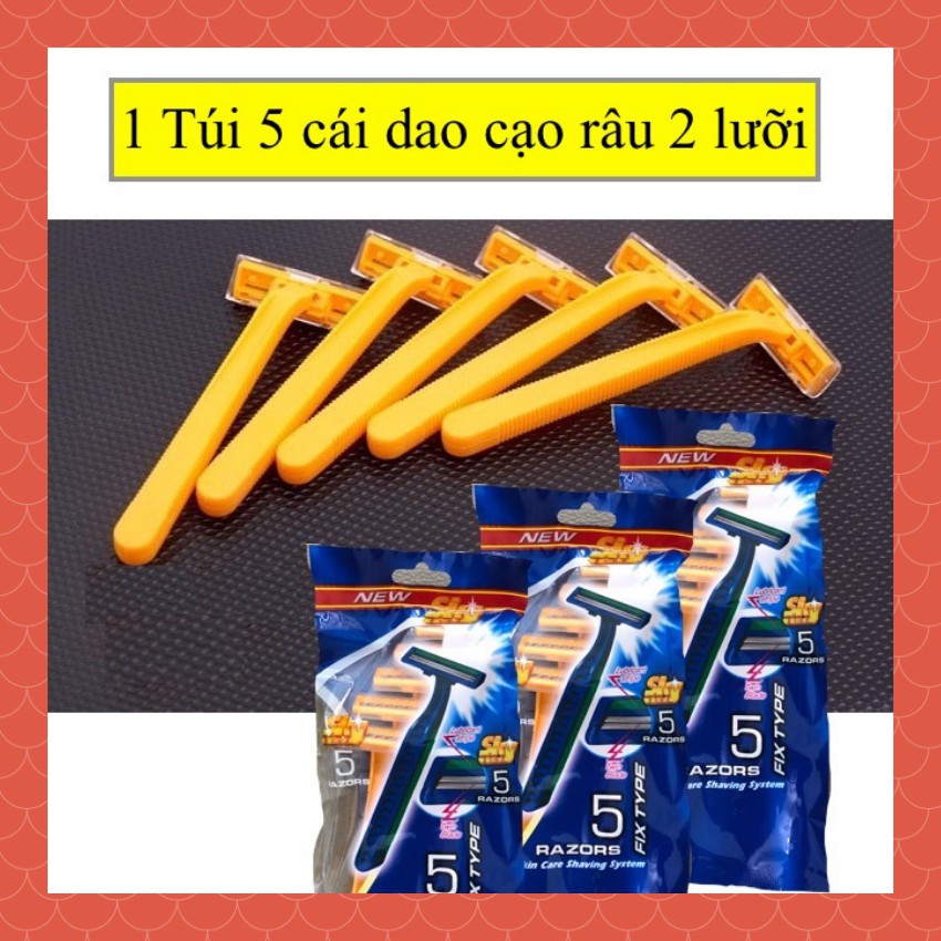 Dao cạo râu Razor 2 lưỡi siêu bén