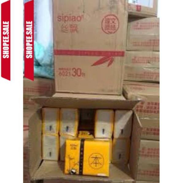 [SALE HOT] Thùng 30 Gói giấy ăn Gấu Trúc Sipiao siêu dai ( Mẫu mới 2021 )