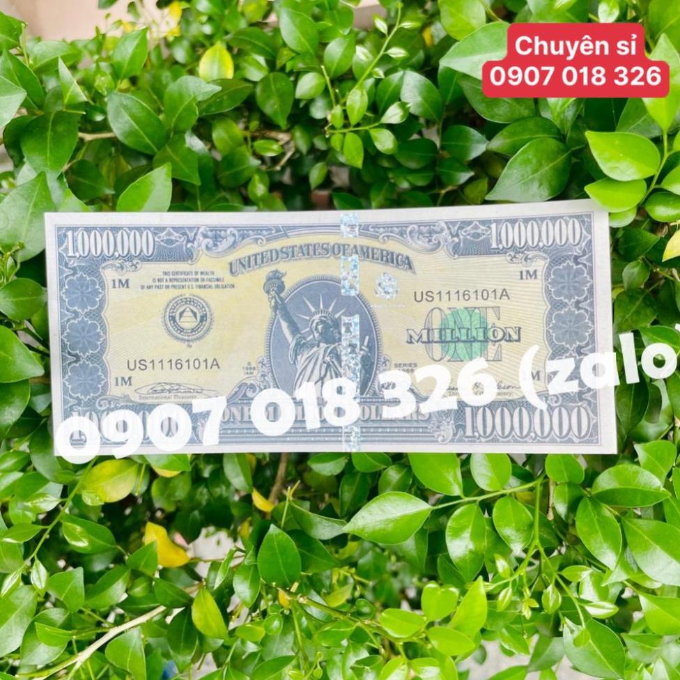 Tiền lưu niệm 1 triệu USD dạ quang; có dây bảo an biến đổi phát quang