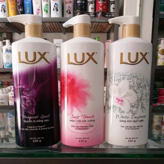 [Chính hãng ™] Sữa tắm LUX 530g sáng mịn, LUX 530g mềm mịn, LUX 530g Quyến rũ