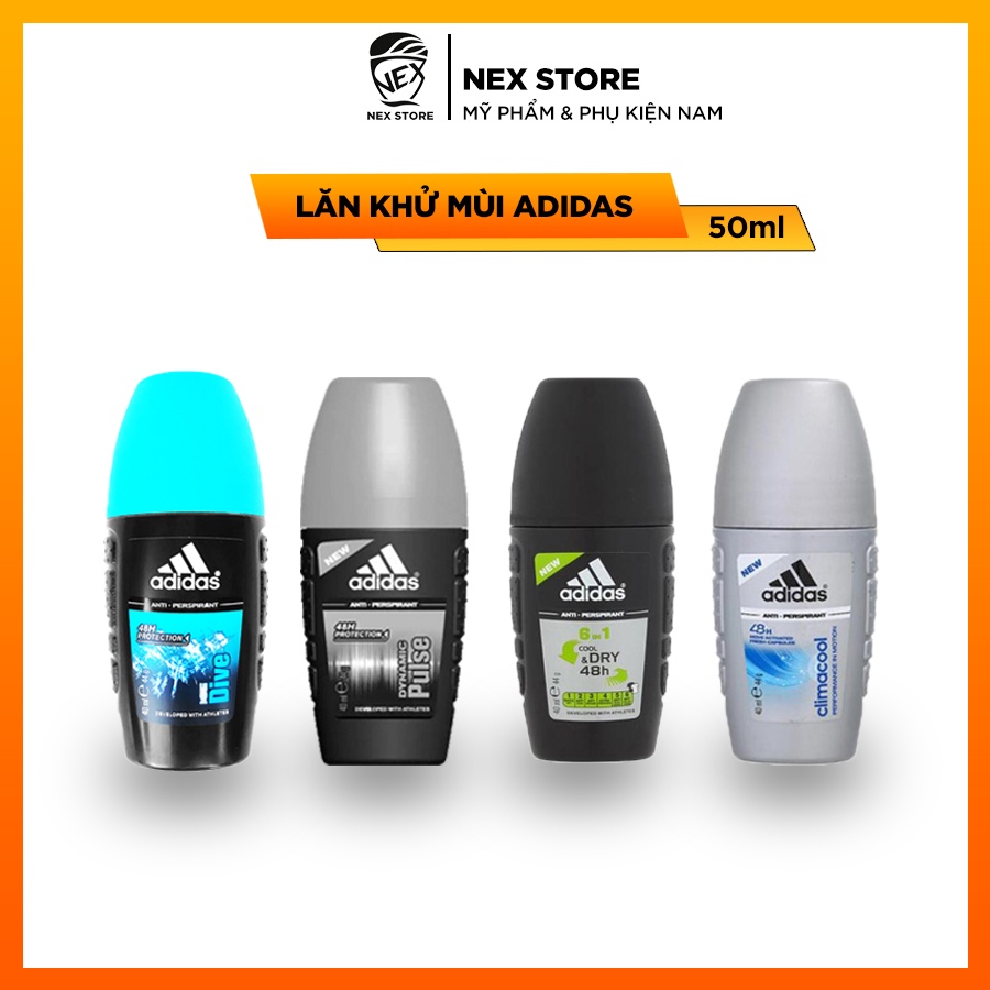Lăn khử mùi nam, lăn nách nam Adidas chính hãng bản cao cấp 2021 - NeX Store | BigBuy360 - bigbuy360.vn