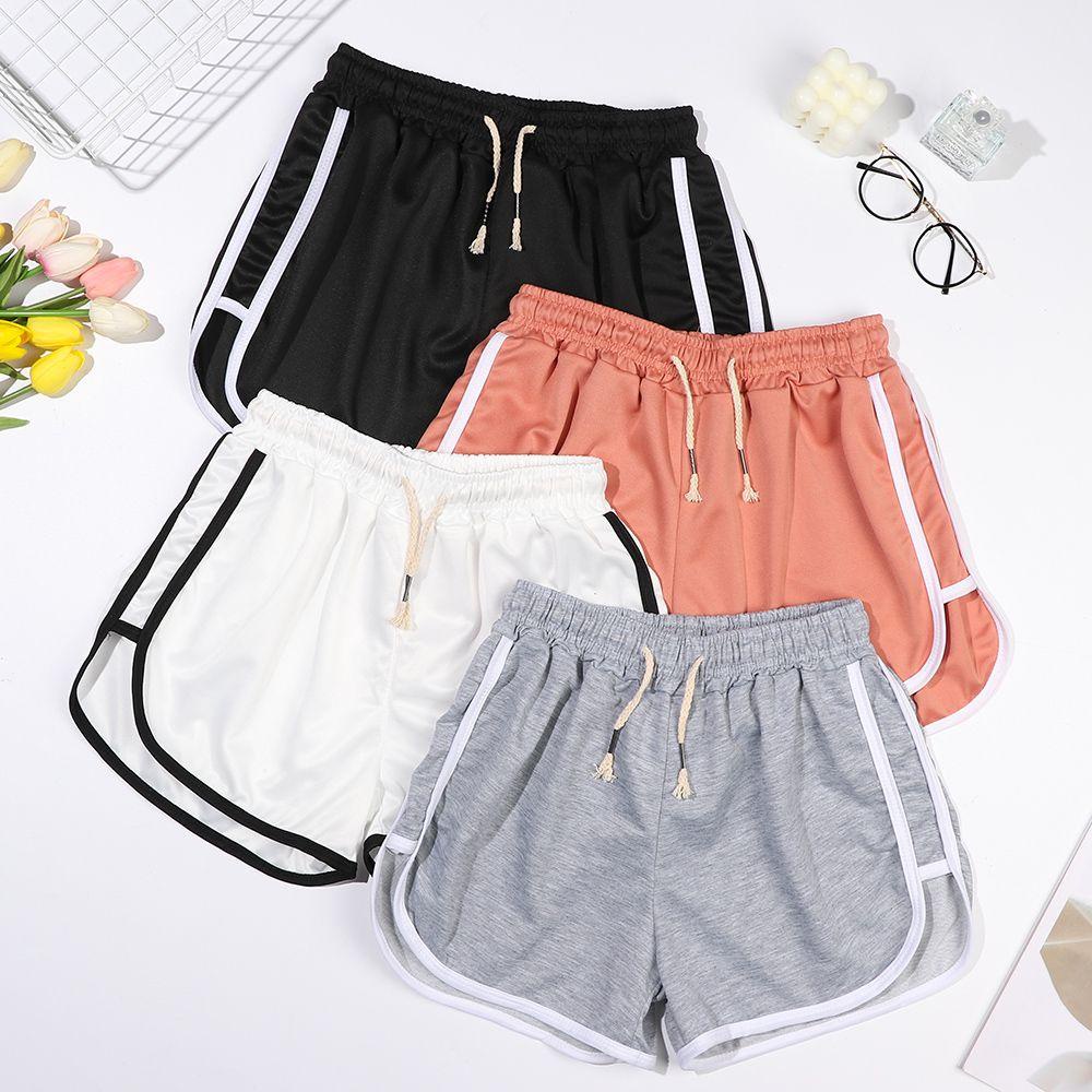 Quần Short Thể Thao Đi Biển / Tập Yoga Không Đường May Thời Trang Cho Nữ