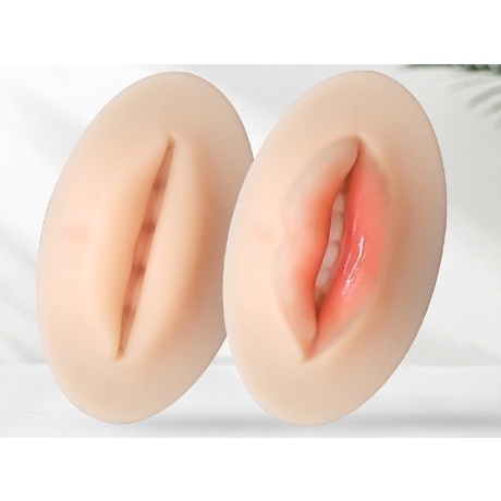 Môi 4D silicon Tập Luyện Phun Xăm môi 5D Silicon Mềm Mới