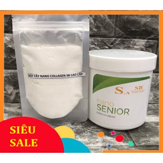 Bột tẩy tóc cao cấp nano collagen sb 0128