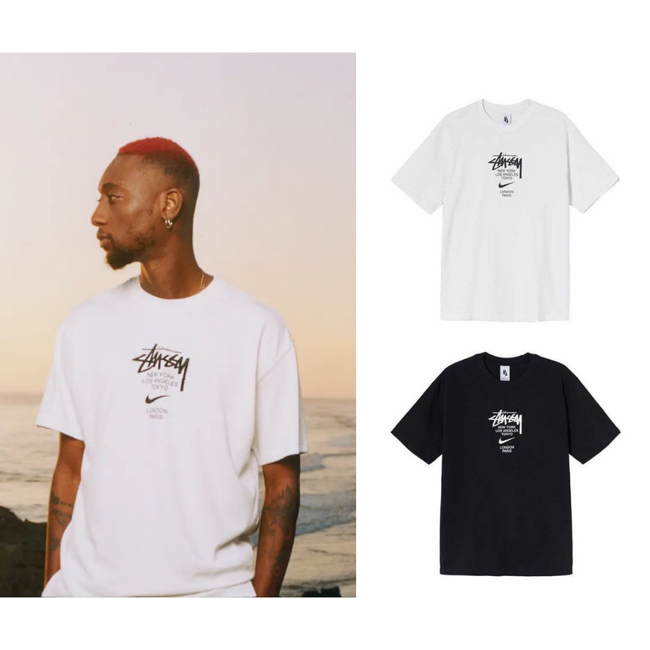 Áo thun Stussy N!ke nam nữ