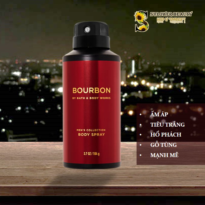 [Auth - BST For Men] Xịt Thơm Toàn Thân Cho Nam Bath & Body Works Body Spray