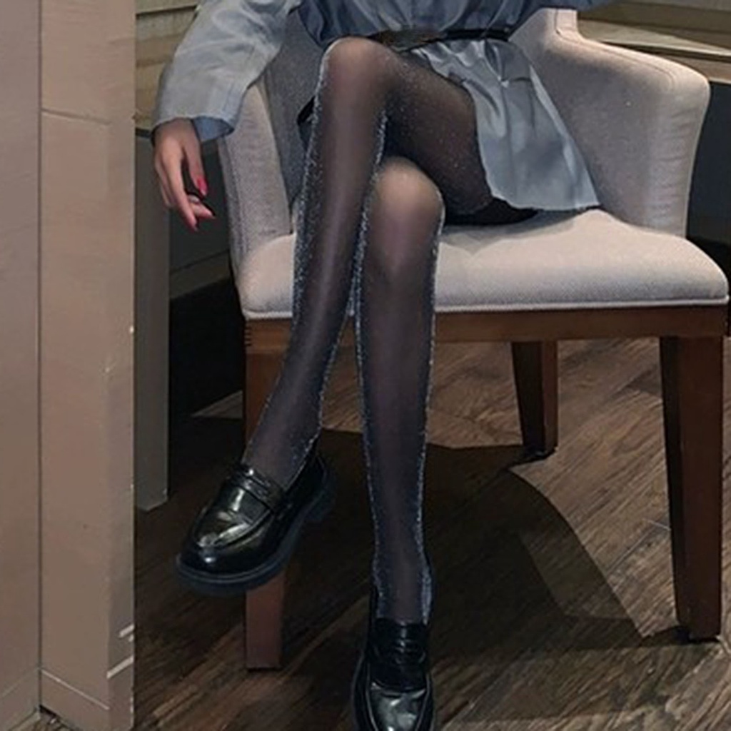 [BL]  Quần tất mỏng lấp lánh thời trang cho nữ