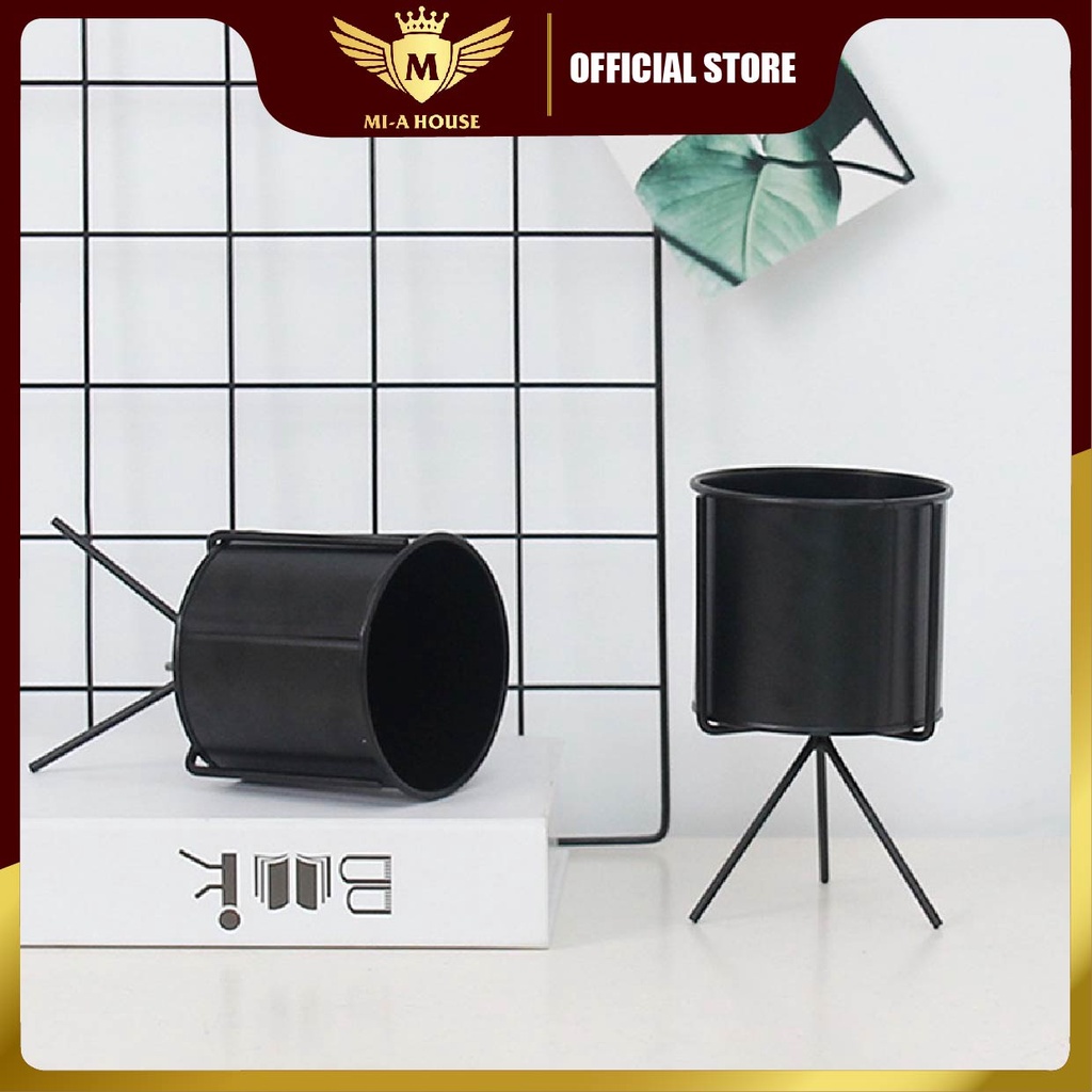 Chậu trồng cây sen đá, xương rồng, cẩm nhung – Hộp trồng cây mini để bàn