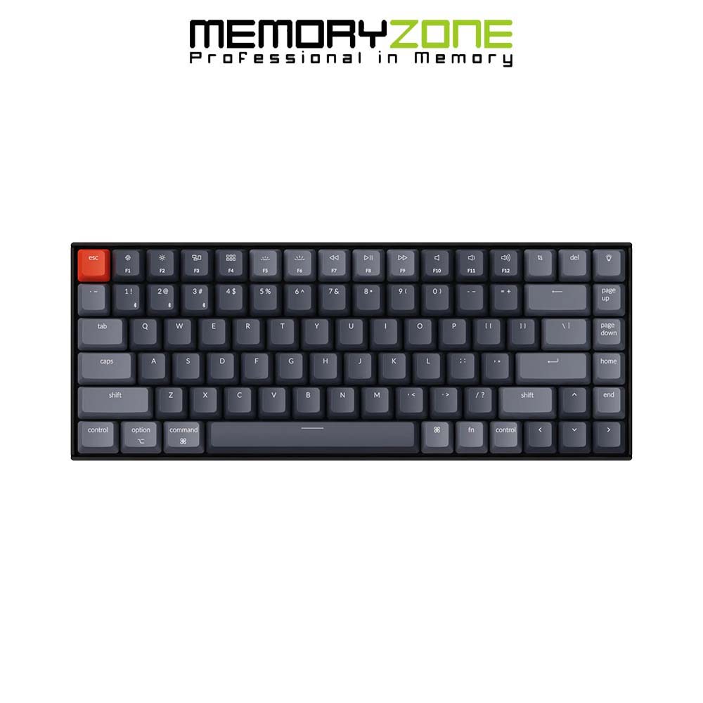Bàn phím cơ không dây Keychron K2V2 White Led Gateron G Pro Switch Red / Blue / Brown