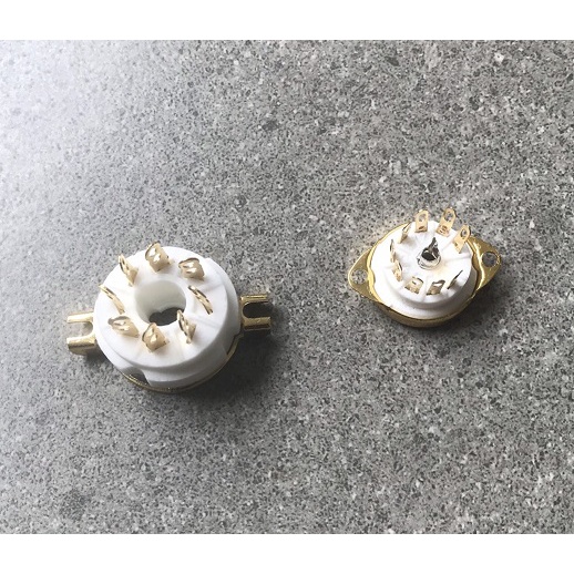 Đế đèn 8 chân, 9 chân cho bóng EL34,KT88..12ax7, 12au7