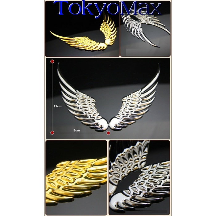 ⚡️GIẢM GIÁ SỐC⚡️ Đôi Cánh thiên thần 3D dán trang trí logo hãng ô tô, xe hơi