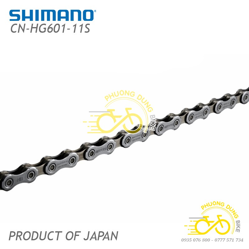 Xích sên xe đạp SHIMANO 105 5800 CN-HG601 11 Speed - Hàng Chính Hãng