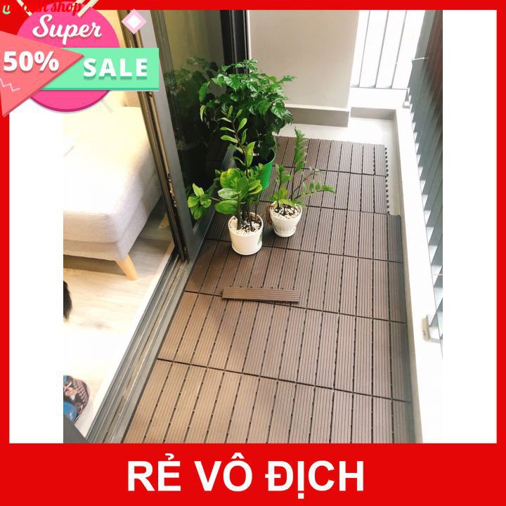 [SIÊU SỐC] Miếng nhựa lót sàn ban công  XẢ KHO  trang trí ban công cực đẹp