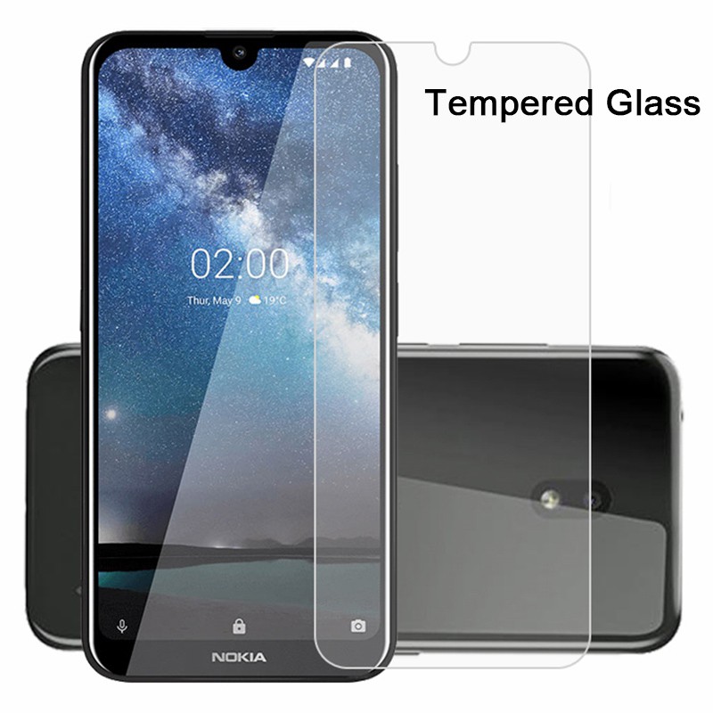 Kính Cường Lực Bảo Vệ Màn Hình Điện Thoại Nokia C1 C2 X3 X5 X6 X7 6 2018 3.1 5.1 6.1 7.1 8.1 7 Plus